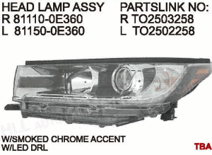 HIGHLANDER/HYBRID '17-'18-81110-0E360