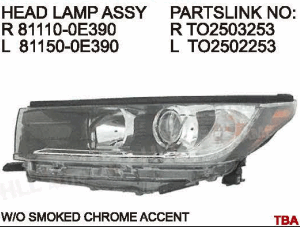 HIGHLANDER/HYBRID '17-'18-81110-0E390